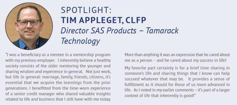 CLFP spotlights Tim Appleget CLFP spotlights Tim Appleget