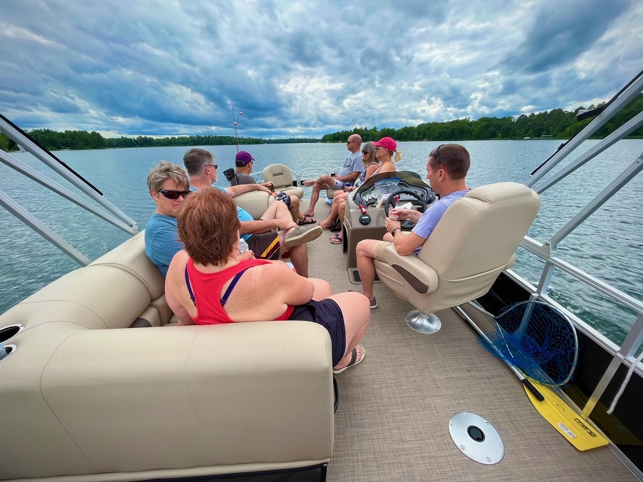 Darren Tauer boat ride