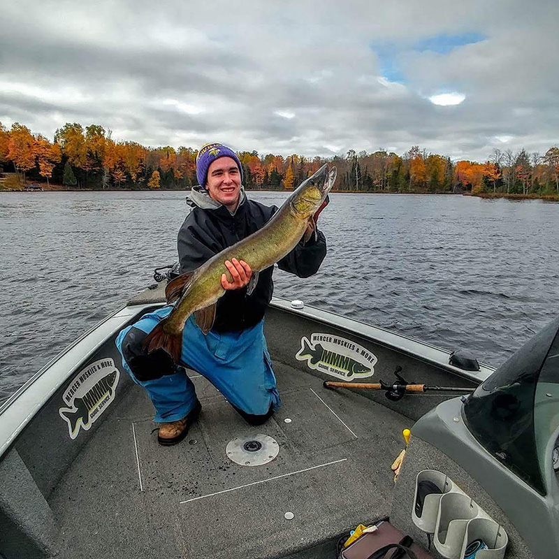 Aaron Jackson fishing