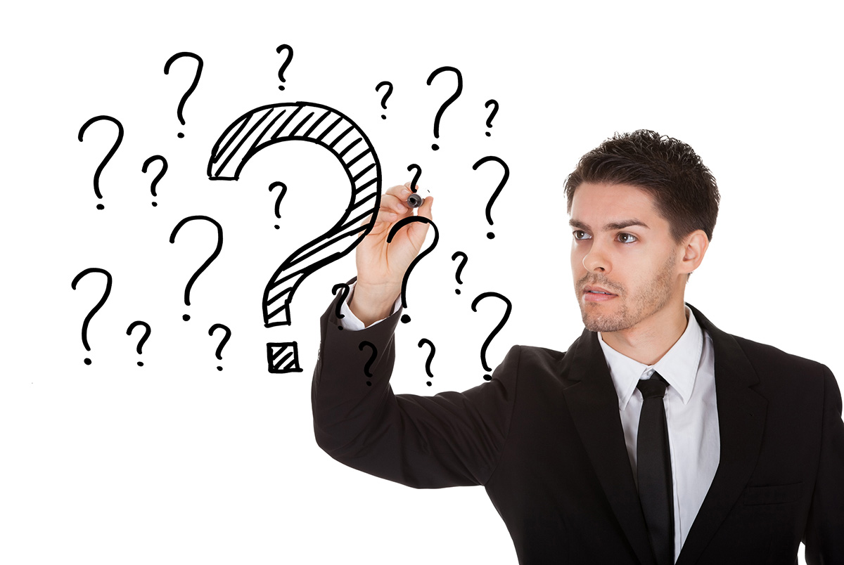 Man questioning