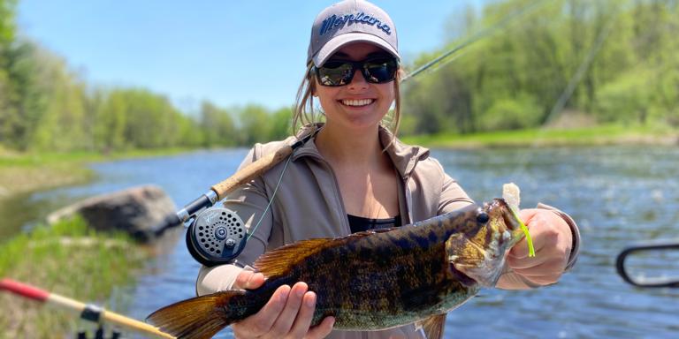 Time to go fishing! Flannel River is on the water. Time to go fishing! Flannel River is on the water.