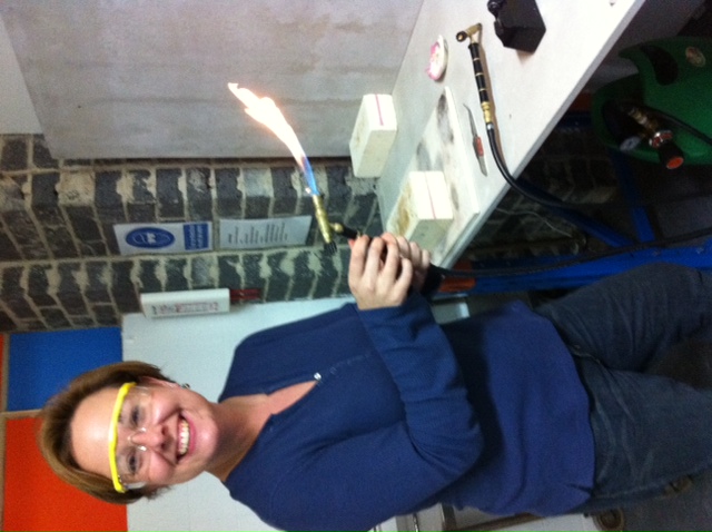 Theresa Eichten metalworking