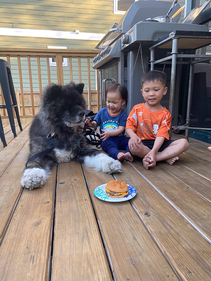 Tom Huynh Pup and Children